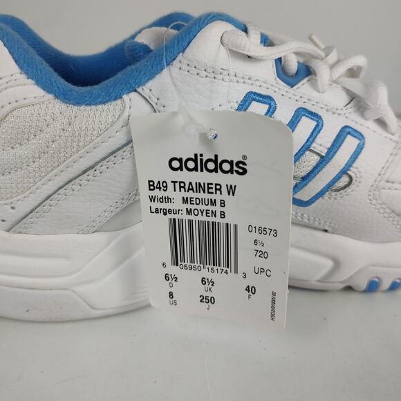 NEW Rare Vintage Y2K Adidas B49 Trainer retro streetwear sneakers womens 8 - Picture 7 of 8